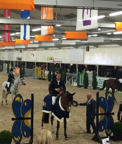 Marc en Sterrehofs Voltaire 1e plaats 1.45m Marienheem okt 2015